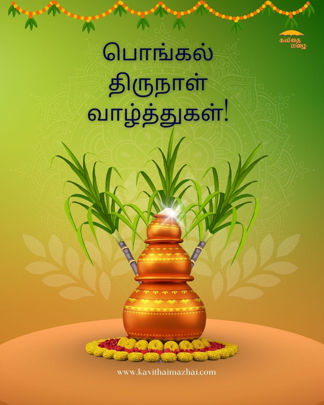 Pongal Wishes in Tamil